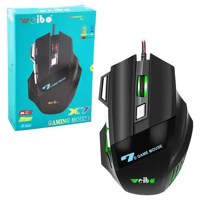 Mouse Gamer Optico WEIBO X7