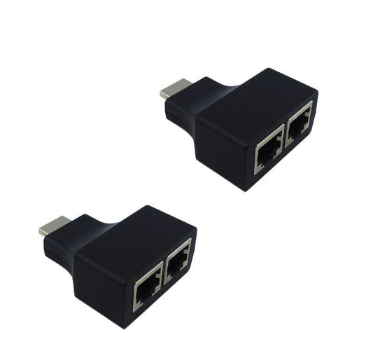 Extensor De HDMI A Doble Cable LAN