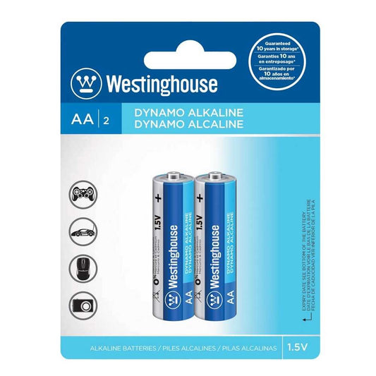 PILA WESTINGHOUSE *AA* SET 2 PCS ALKALINA