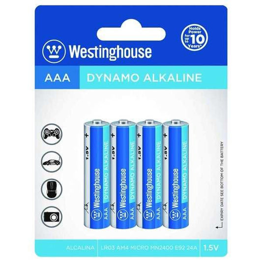 PILA WESTINGHOUSE **AA** ALKALINA 4PCS