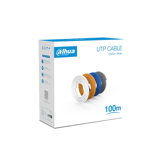 ROLLO DE CABLE UTP 100MTS. CAT 5E DAHUA.