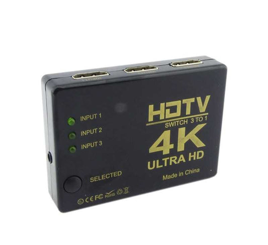 SWITCH SELECTOR 1X3 HDMI ULTRA HD