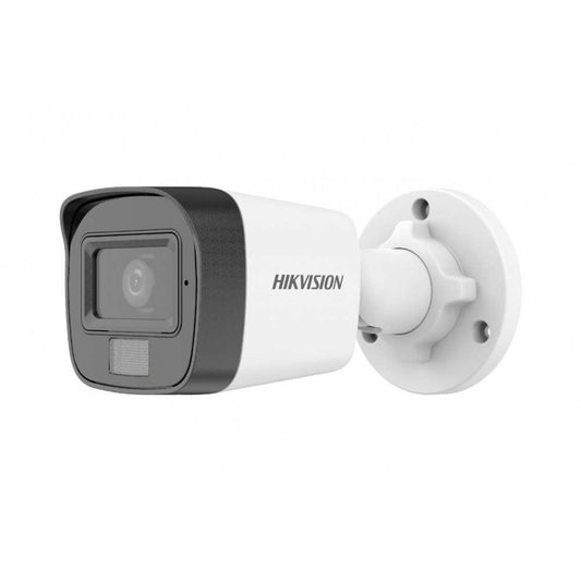 Camara TVI 2MP IR25M Luz Blanca Y Audio DS-2CE16D0T-LPFS 2.8mm Hikvision