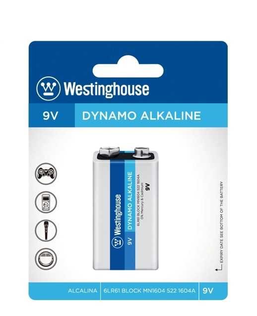 BATERIA 9 VOLT WESTINGHOUSE ALKALINA