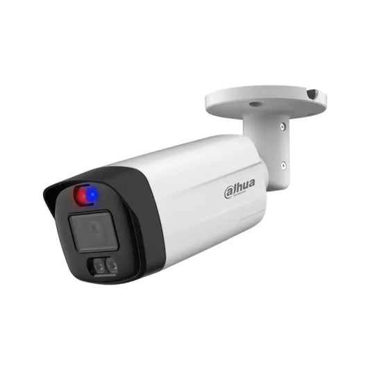 Camara HDVCI bullet 5MP Active Deterrence dual Iluminacion 40m lente