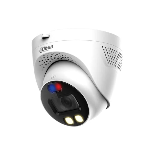 Cámara HDCVI Dahua tipo eyeball 5 Mp Iluminacion dual Active deterre