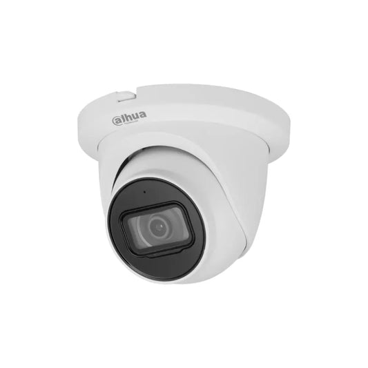 Cámara IP Dahua tipo Eyeball 4MP lente fijo IR 50mt IVS, FD, Heat Ma