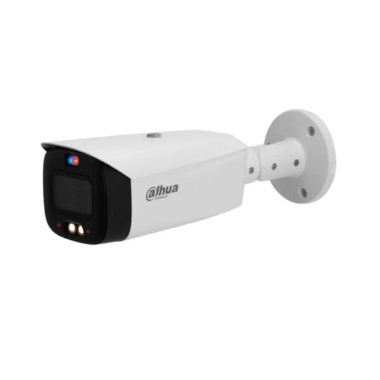 Cámara IP tipo Bullet 8MP Active Deterrence Dual ilumonación de 30