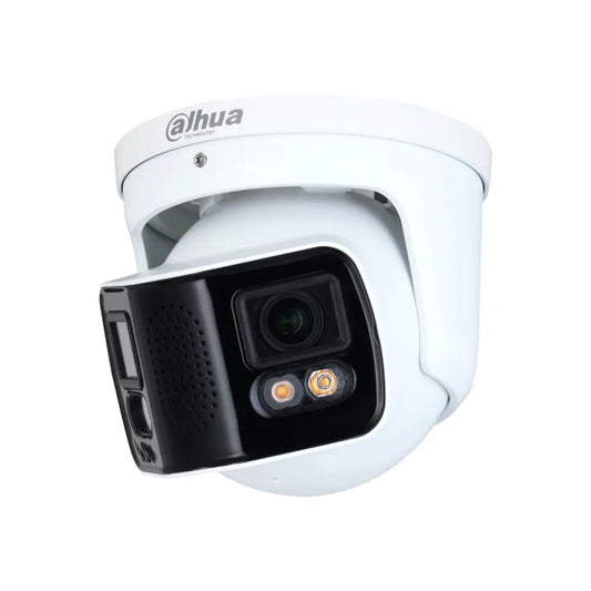 Cámara IP Dahua full-color doble lente 180° de 4MP cada lente IR 40mt E