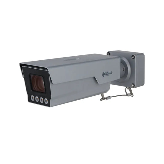 Camara LPR IP Dahua 4MP Lente Mot 10 a 50mm Distancia 30m 2 pistas hasta 18