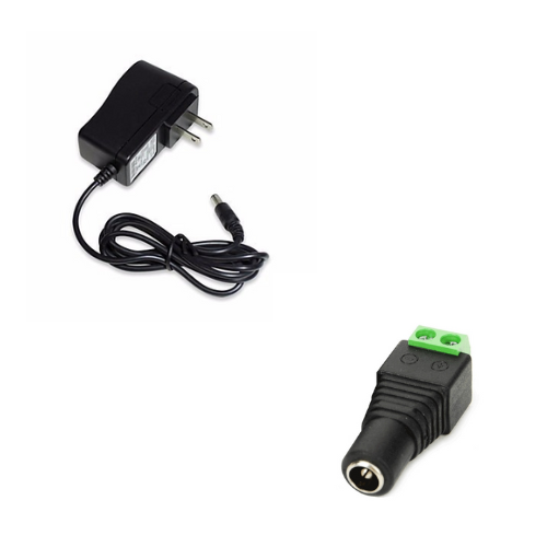 Fuente De Poder 12v 1 Amp Con Conector Hembra