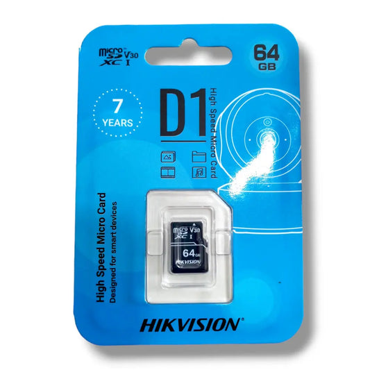 Tarjeta Micro SDHC D1 64G Clase 10