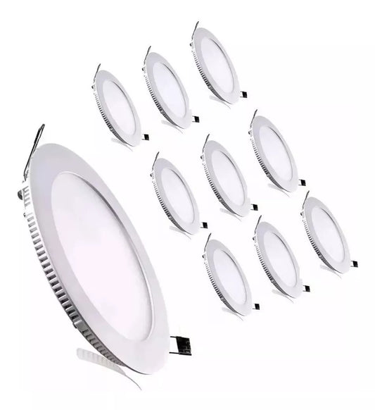 Pack 10 Panel Led 18W