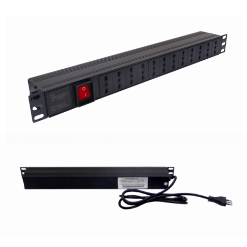 PDU Regleta 12-Hembra-Ch 10A Rack-1U