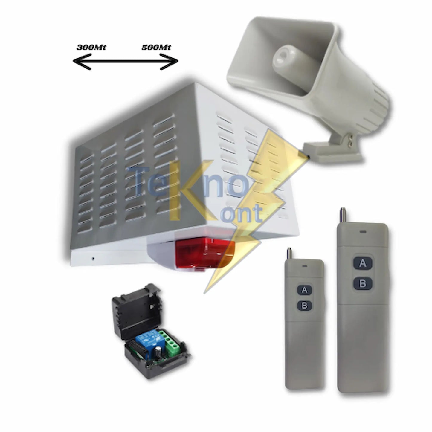 Alarma Comunitaria LITE 30W + 15W Largo alcance