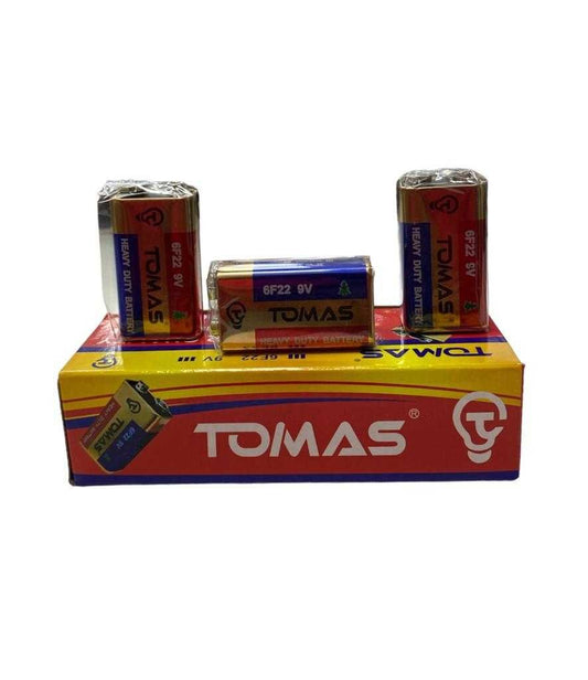 Bateria 9 volt tomas carbon super