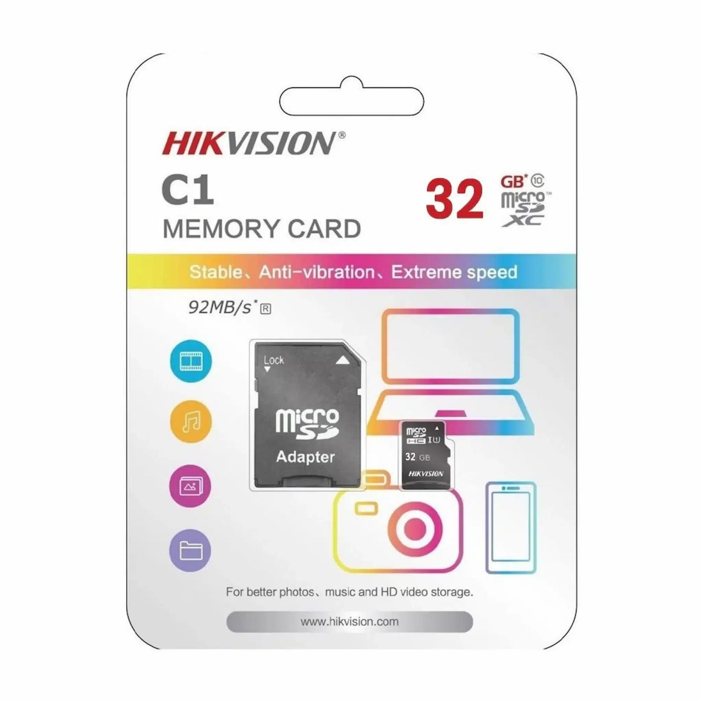 Tarjeta Micro SDHC 32G Clase 10