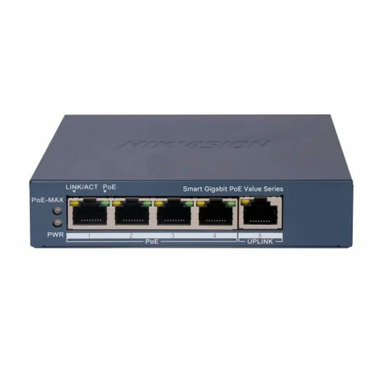 Switch 4GE PoE + 1GE DS-3E1505P-EI/M Hikvision