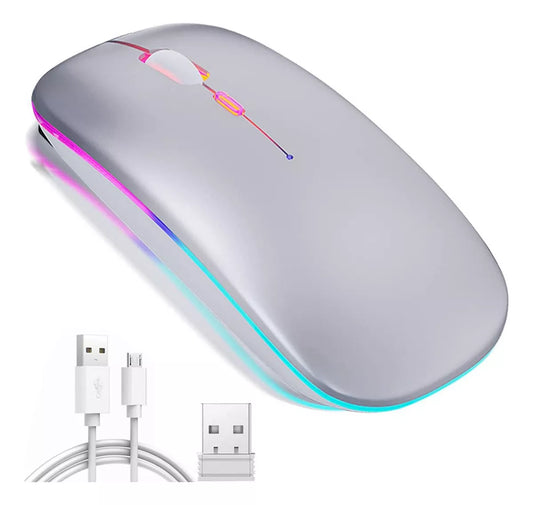 Mouse inalambrico recargable